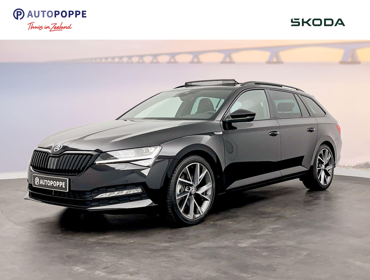 Skoda Superb Combi - 1.5 TSI Sportline Business DSG7 150pk - AutoWereld.nl