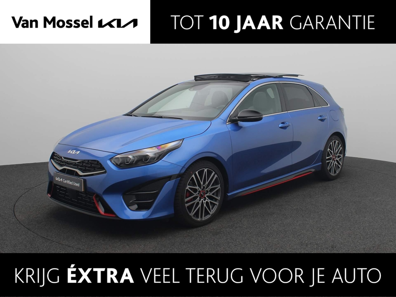Kia Cee'd - Ceed 1.6 T-GDi GT | UNIEK | Navigatie | Climate Control | Parkeersensoren | Camera | Stoel - AutoWereld.nl
