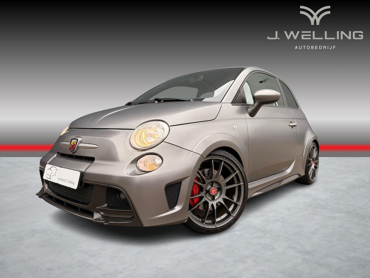 Fiat 500 Abarth - 1.4 T-Jet Biposto uniek! - AutoWereld.nl