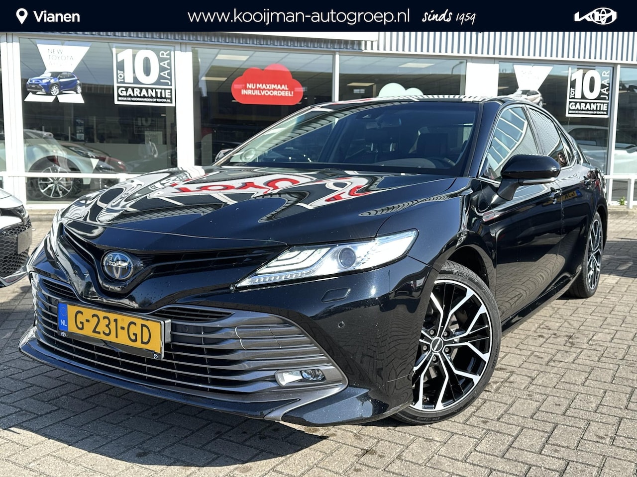 Toyota Camry - 2.5 Hybrid Premium STOELVERWARMING, ZEER LUXE!!! - AutoWereld.nl