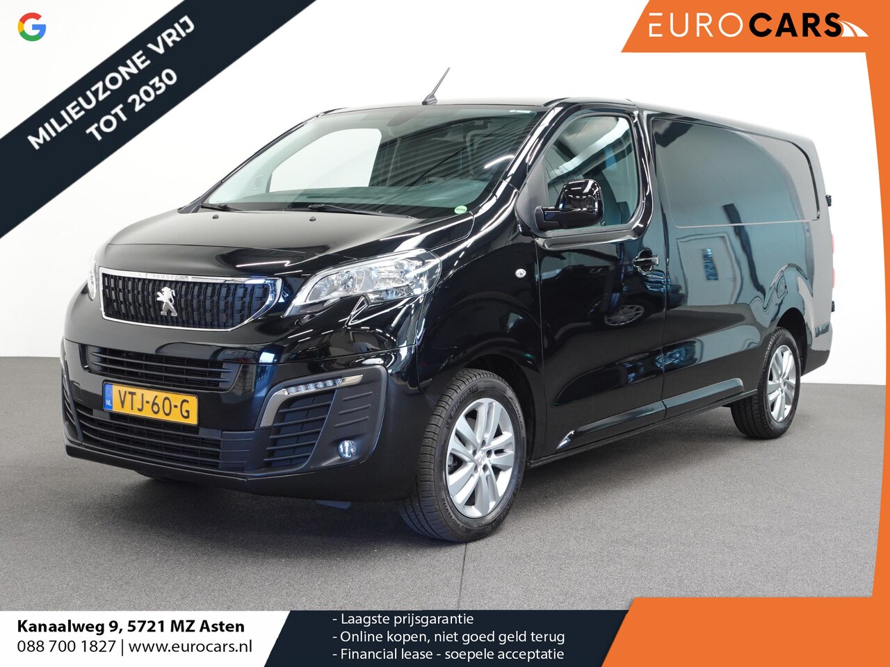Peugeot Expert - 2.0 BlueHDI 180PK Long Premium Automaat Airco App-Connect LM Velgen - AutoWereld.nl