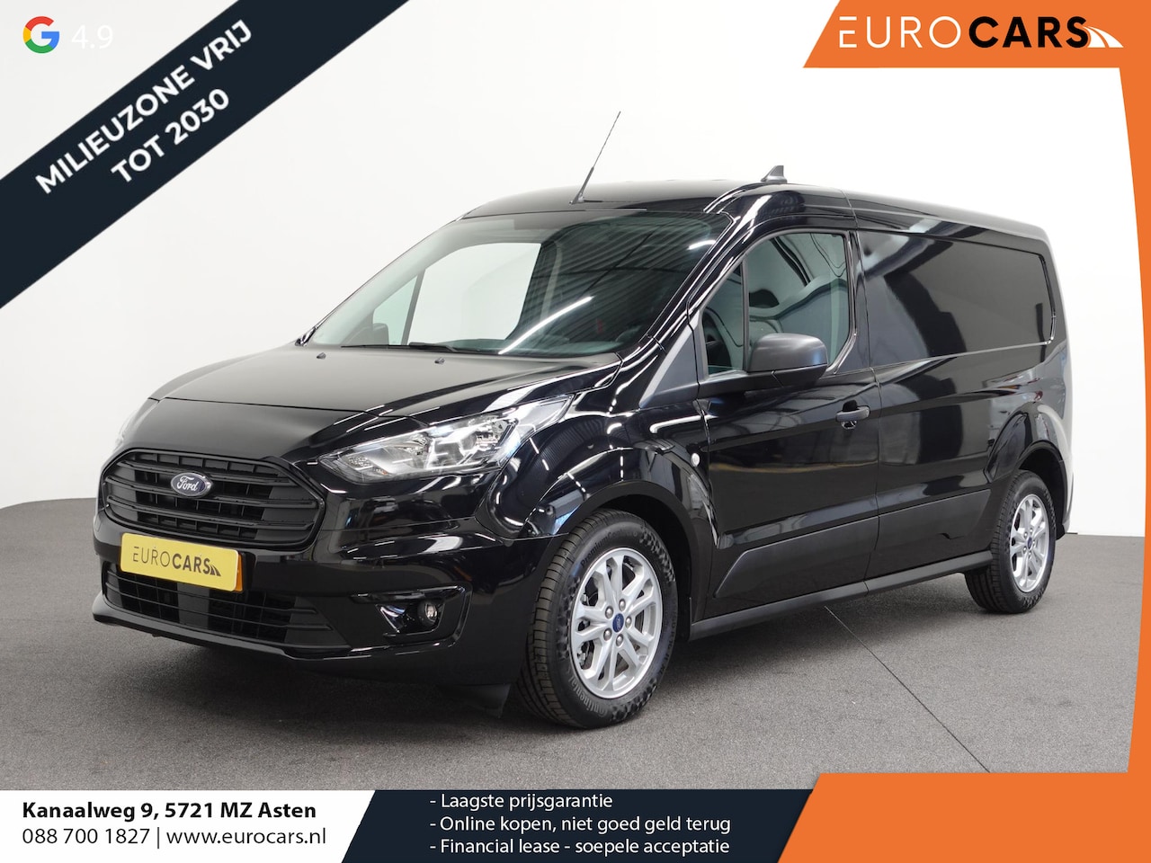Ford Transit Connect - 1.5 EcoBlue L2 Trend Automaat Navi Airco Parkeersensoren Cruise Control Camera - AutoWereld.nl