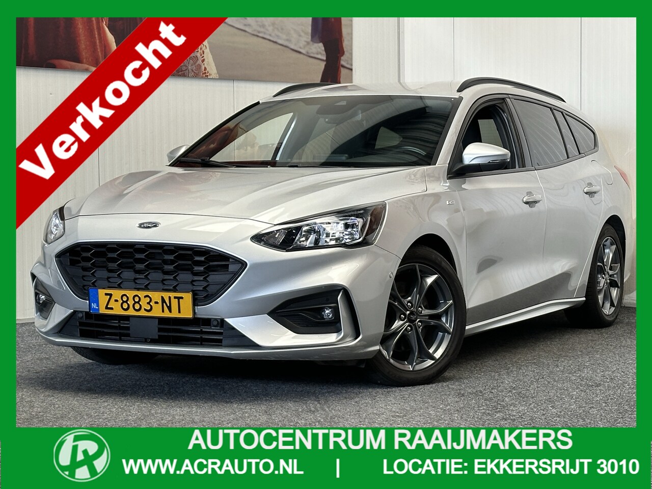 Ford Focus Wagon - 1.0 ECOBOOST ST LINE BUSINESS NAVIGATIE CRUISE CONTROL APPLE CARPLAY/ANDROID ACHTERUITRIJC - AutoWereld.nl