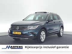 Volkswagen Tiguan - 1.4 TSI 245pk eHybrid Elegance Trekhaak 360Camera Keyless Virtual Cockpit Navigatie Panora