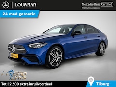 Mercedes-Benz C-klasse - 300 e AMG Plug-In Hybride Trekhaak | AMG LIne | Night Pakket | Memory Voorstoelen | Ledkop