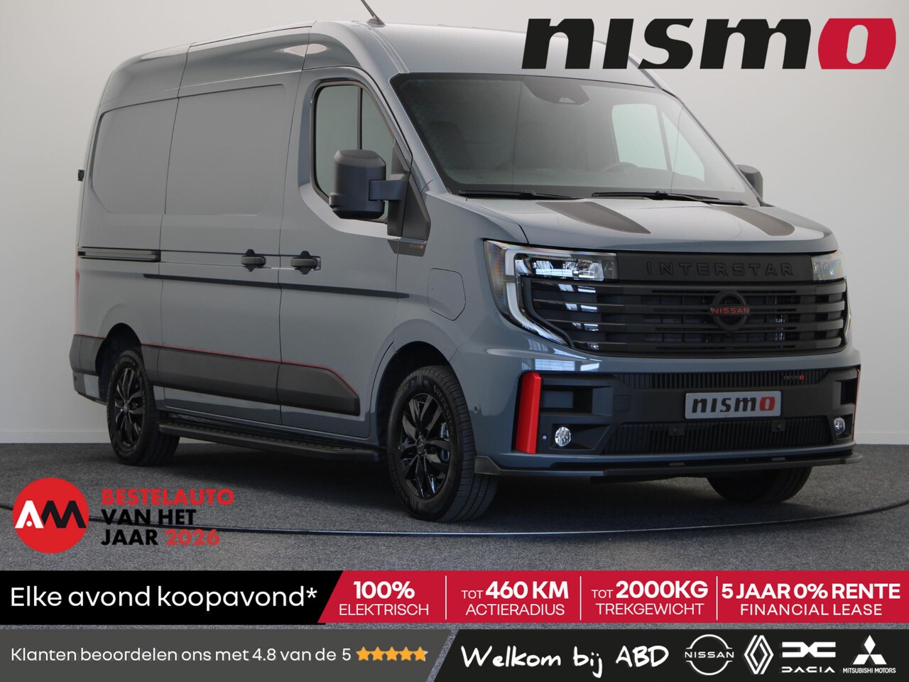 Nissan Interstar-e - Nismo + | Alleen Bij ABD! | 0% Rente | 5 Jaar Garantie | Nissan Motorsport | 2000KG Trekge - AutoWereld.nl