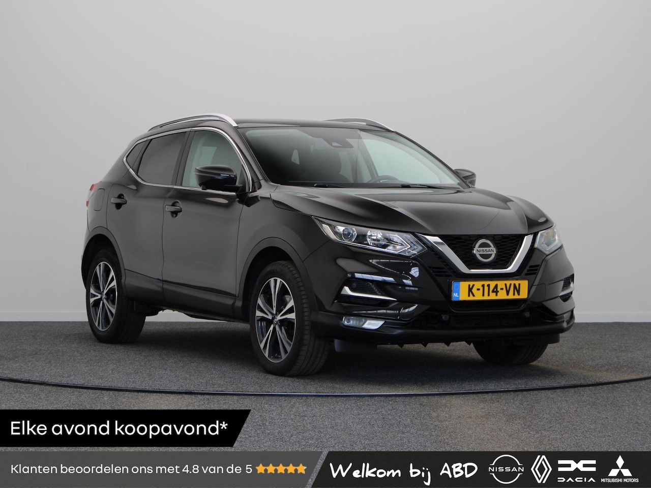 Nissan Qashqai - 1.3 DIG-T Design Edition | Panoramadak | Apple Carplay & Android Auto | Rondomzicht Camera - AutoWereld.nl