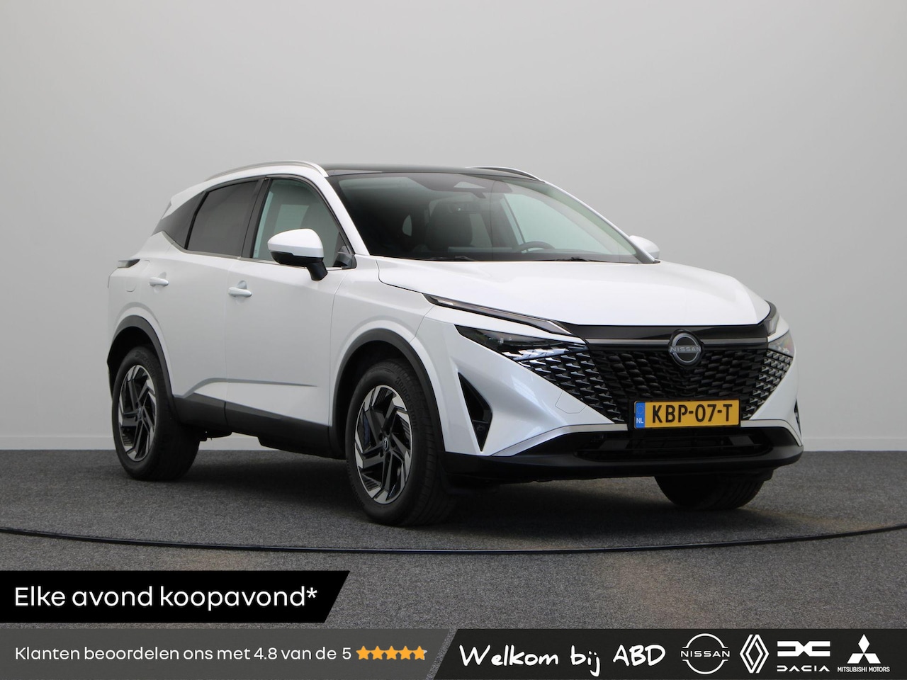 Nissan Qashqai - 158pk MHEV Xtronic N-Connecta | Panoramadak | Pilot Assist | Elektrische achterklep | Head - AutoWereld.nl