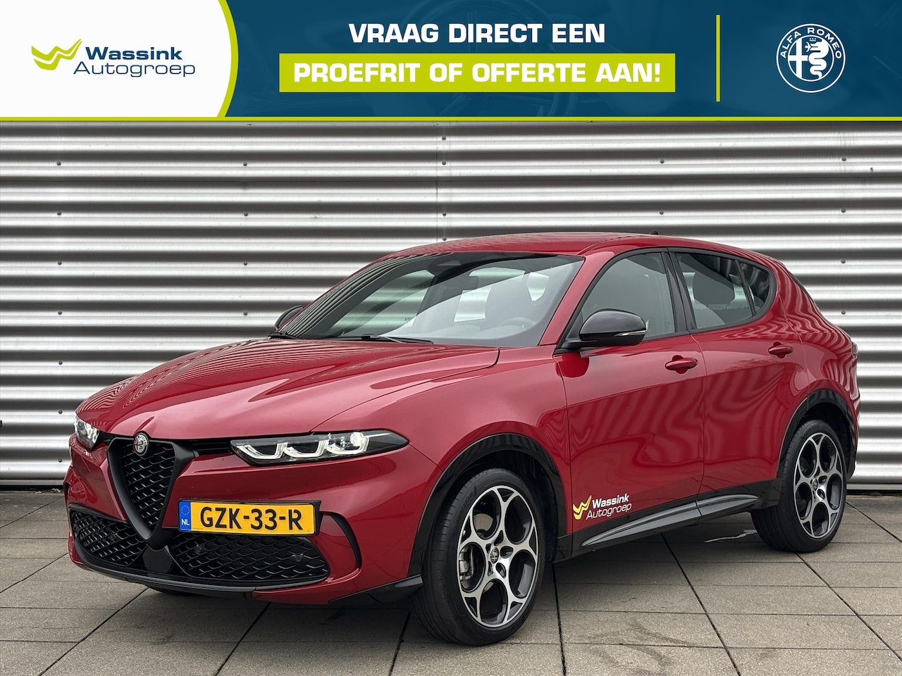 Alfa Romeo Tonale - 1.5T Hybrid 130pk Aut Sprint | Navigatie | Climate Control | Achteruitrijcamera - AutoWereld.nl