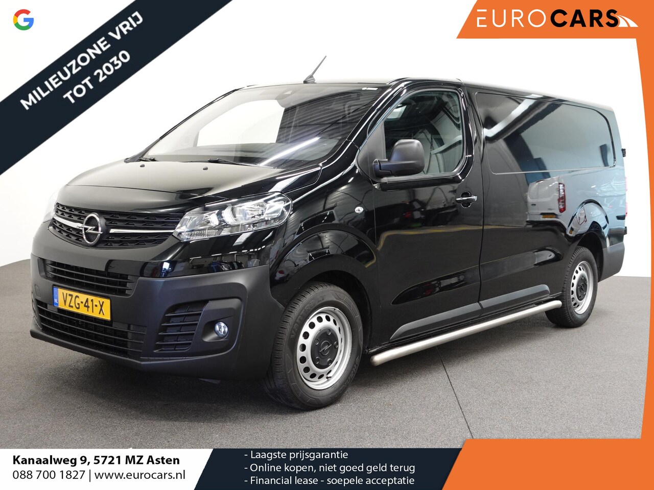 Opel Vivaro - 2.0 CDTI 145PK L3 Automaat Navigatie Carplay Trekhaak Sidebars Airco Cruise control - AutoWereld.nl