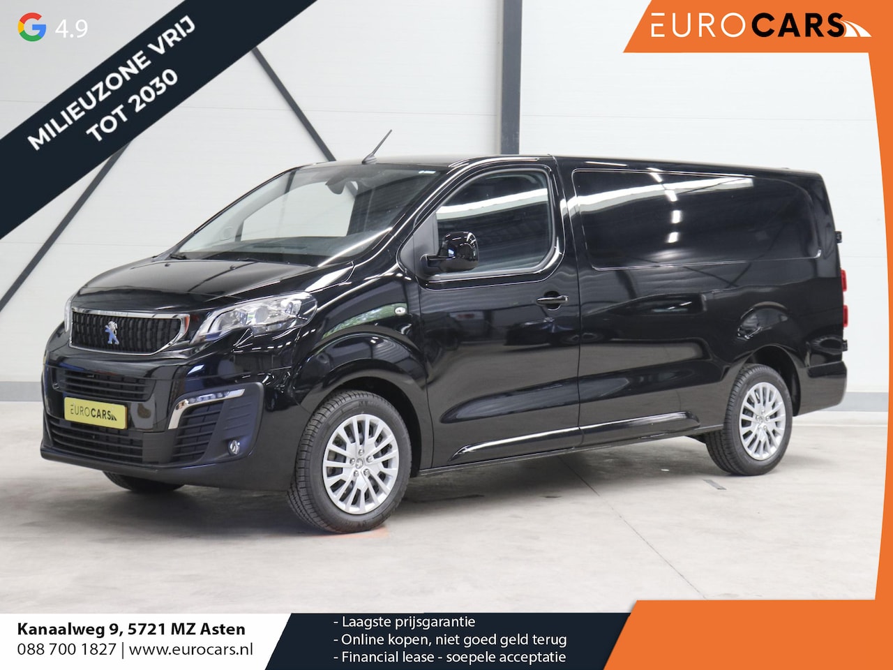 Peugeot Expert - 145pk L3 Automaat Airco Cruise Navi Trekhaak - AutoWereld.nl