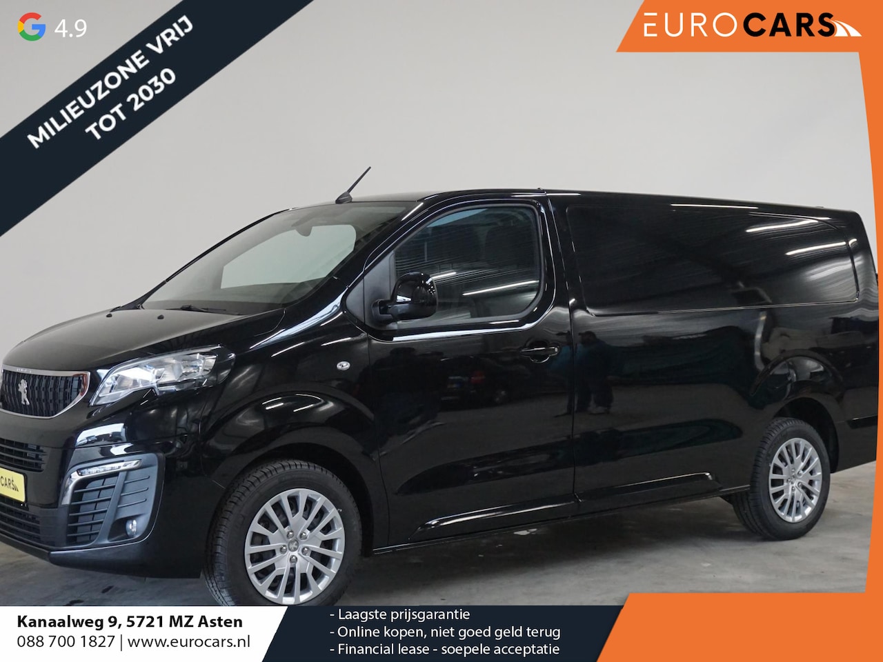 Peugeot Expert - 145pk L3 Automaat Airco Navi Cruise Trekhaak - AutoWereld.nl
