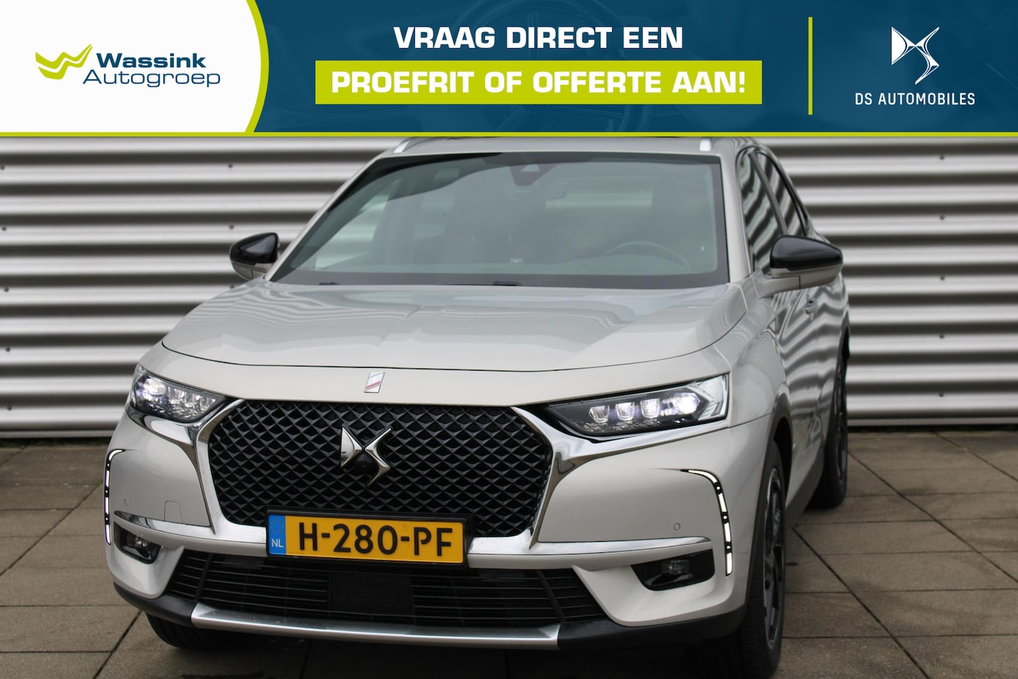 DS 7 Crossback - E-Tense 4x4 So Chic |Panoramisch dak|Premium Seat Pakket|Apple Carplay - AutoWereld.nl