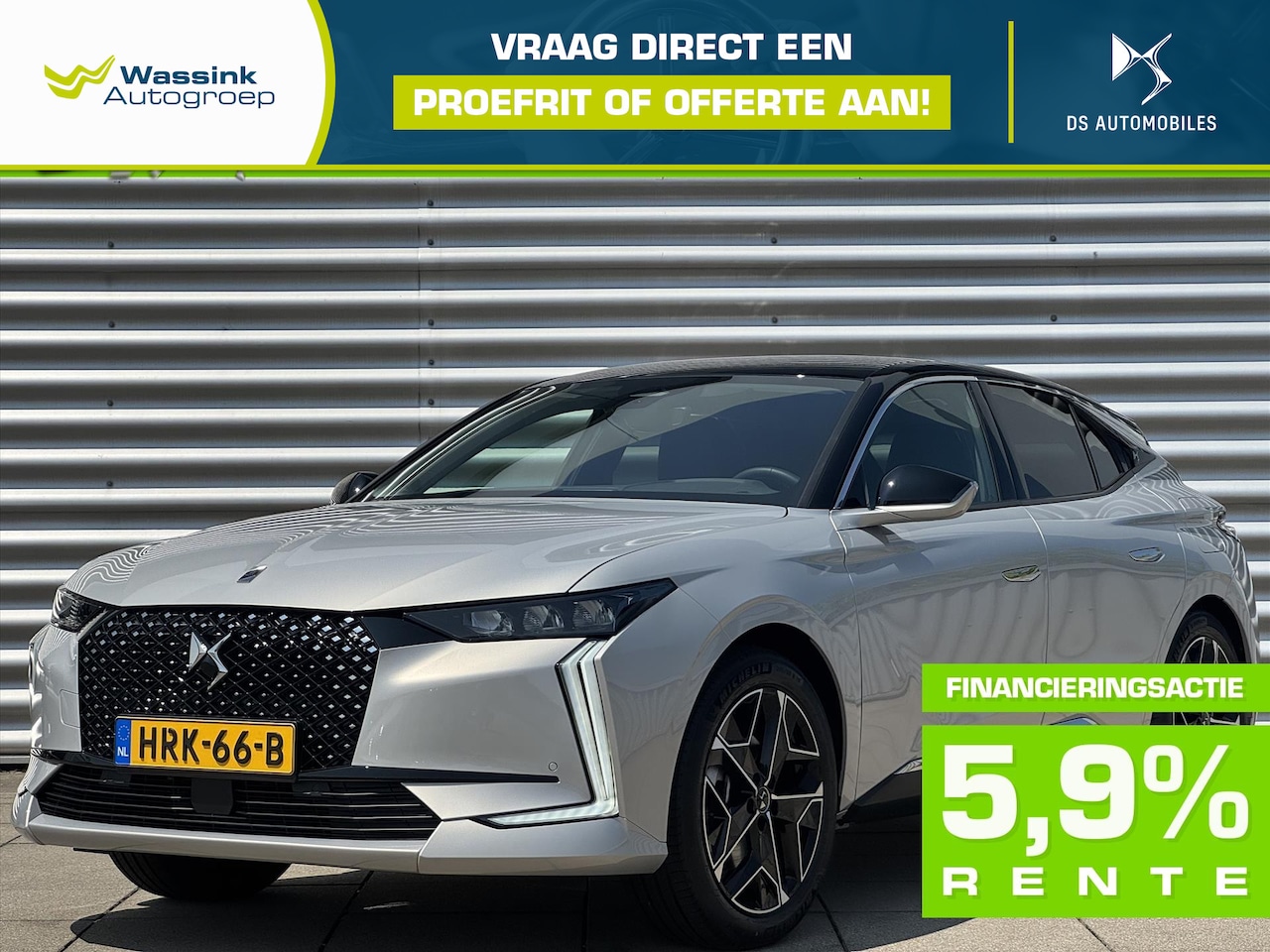 DS 4 - 1.6 Plug-In Hybrid 225pk Automaat Pallas | Navigatie | Cruise Control | Two-Tone - AutoWereld.nl