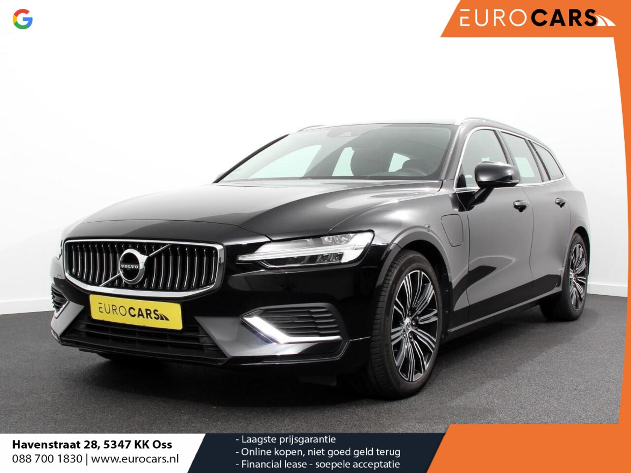 Volvo V60 - 2.0 T8 390pk Recharge AWD Inscription Expression | Navigatie | Apple Carplay/Android Auto - AutoWereld.nl