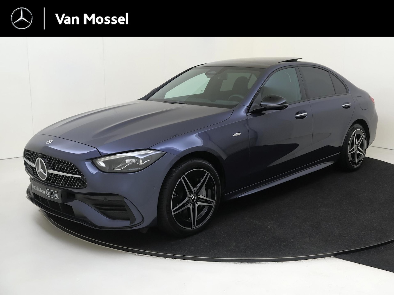 Mercedes-Benz C-klasse - 300 e Business Solution AMG /Panoramadak /Burmester 3D /HUD /Nightpakket /Winterpakket - AutoWereld.nl