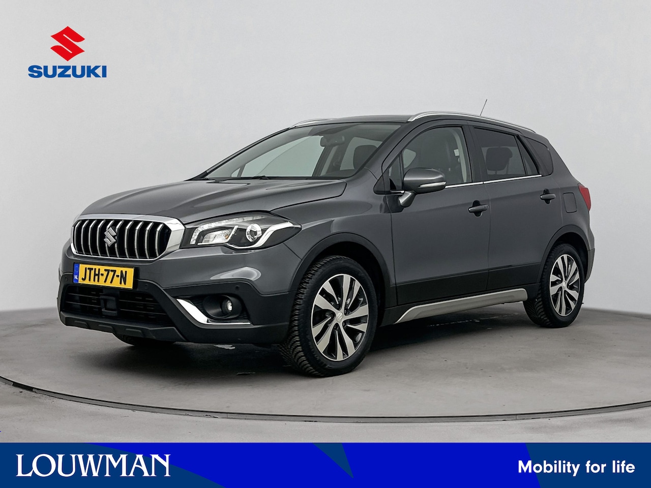 Suzuki S-Cross - 1.4 Boosterjet Style Smart Hybrid Limited | Glazen Dak | Lederen Bekleding | Navigatie | P - AutoWereld.nl