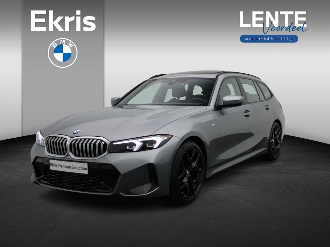 BMW 3-serie Touring - 318i M Sportpakket | Trekhaak | Achteruitrijcamera | Panoramadak | Parking Assistant | DAB - AutoWereld.nl