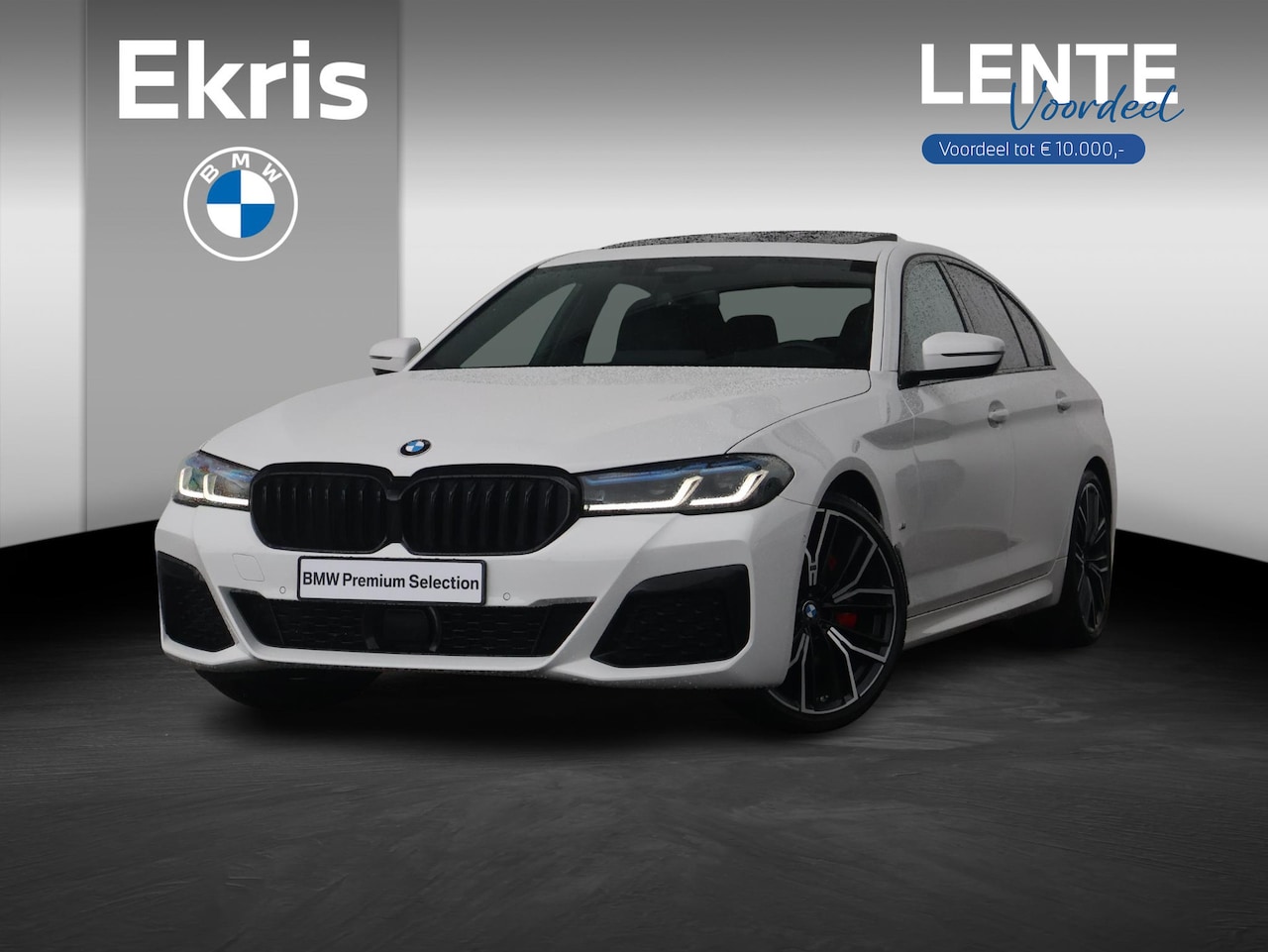 BMW 5-serie - 530i Business Edition Plus M-Sportpakket / HIFI / Schuif - Kanteldak / Driving assistant P - AutoWereld.nl