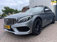 Mercedes-Benz C-klasse - 220 CDI/AMG/Pano/Headup/Leder/Dodenhoekdetectie/Climate-c/Cruise-c/Led/Sfeerverlichting