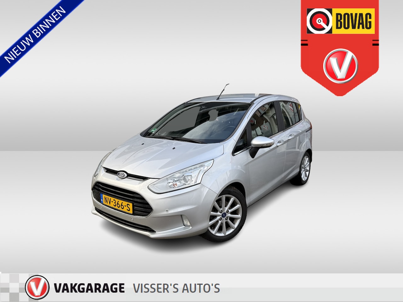 Ford B-Max - 1.0 EcoBoost Titanium | 16 inch velgen | achteruitrijcamera | - AutoWereld.nl