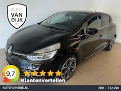 Renault Clio - 0.9 TCe Intens AIRCO CLIMA NAVI CRUISE LED HALF LEER PRIVACY GLAS VELGEN NIEUWSTAAT