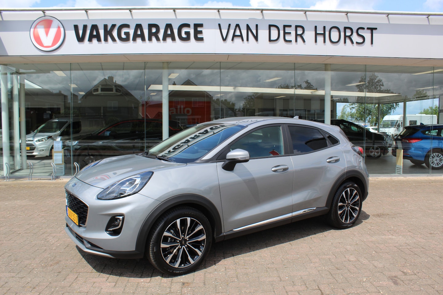 Ford Puma - 1.0-125pk EcoBoost Mild-Hybrid Titanium X. Garantie t/m 07-03-2028 ! Slechts 7.400km ! Cru - AutoWereld.nl