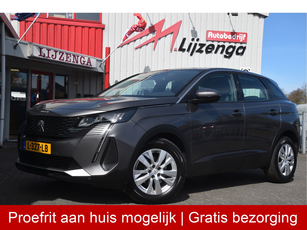 Peugeot 3008 - 1.2 PureTech Blue Lease Premium Carplay | DAB | Keyless | 17 inch | Navi | Bluetooth | PDC - AutoWereld.nl