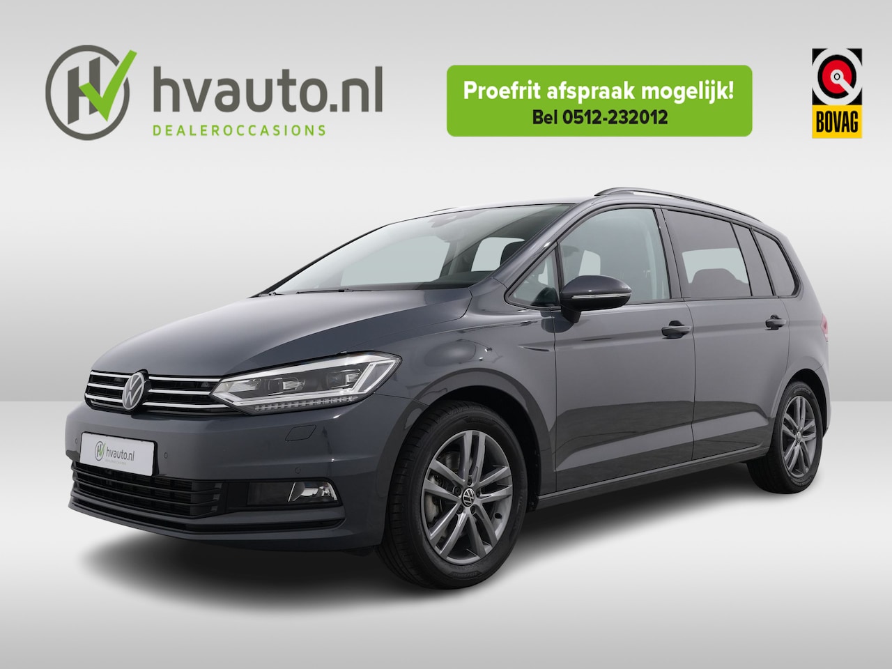 Volkswagen Touran - 1.5 TSI 150PK COMFORTLINE 7-P | Trekhaak | Camera | Stoelverwarming | El. Achterklep - AutoWereld.nl