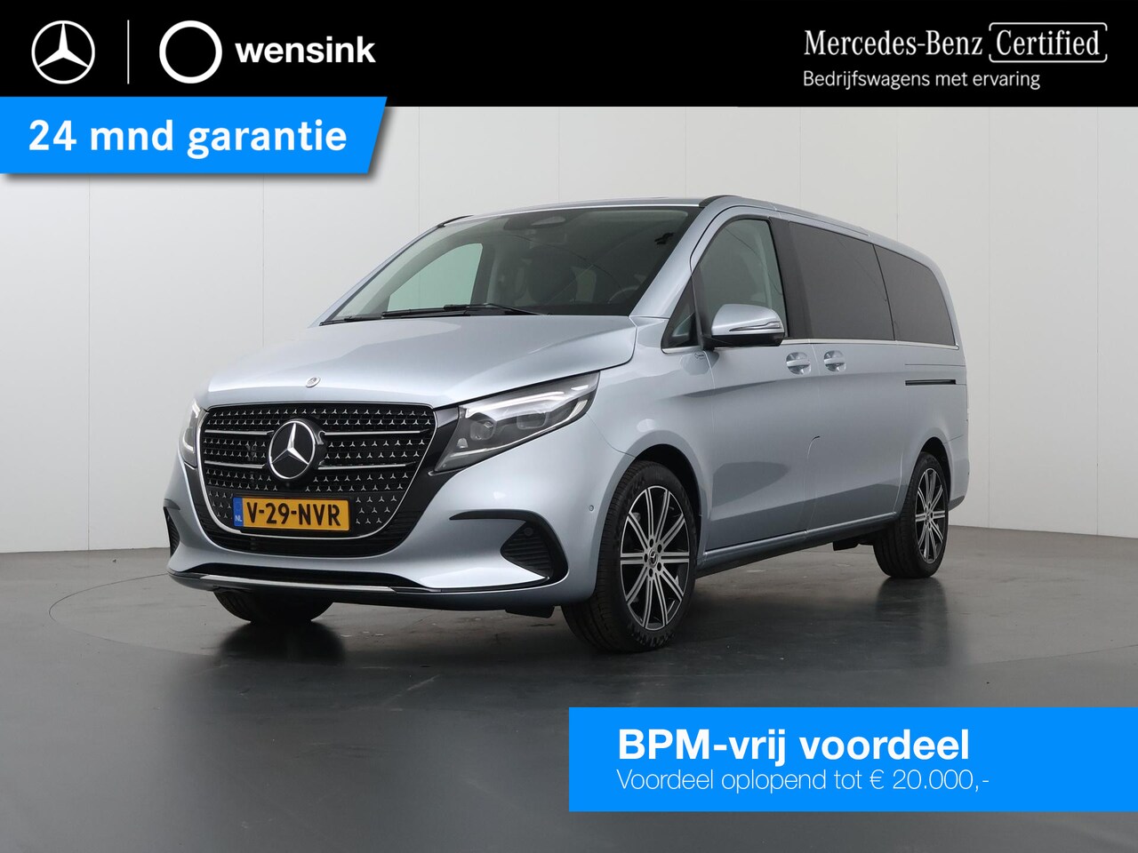 Mercedes-Benz V-klasse - 300d | Aut. | Lang L2 | Avantgarde | Burmester Sound | Distronic Plus | Easy-Open pakket | - AutoWereld.nl