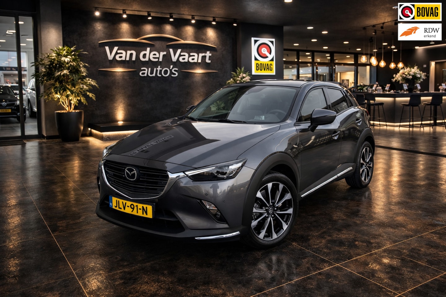 Mazda CX-3 - 2.0 SkyActiv-G SPORTLINE 120 GT-M AUTOMAAT LMV STOEL/STUUR VERWARMING - AutoWereld.nl
