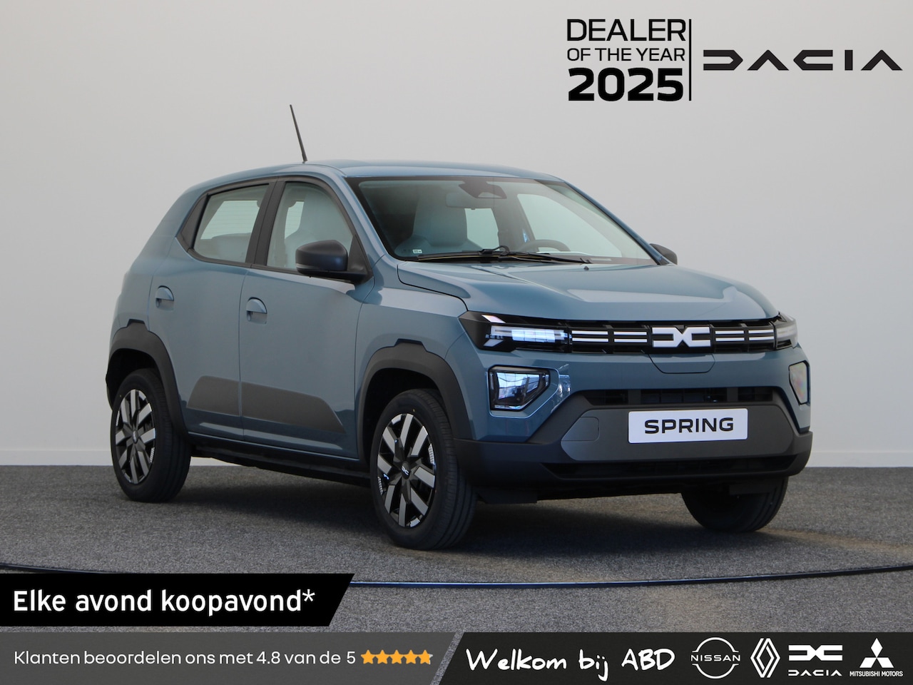 Dacia Spring - Expression Electric 70 | Cruise Control met snelheidsbegrenzer | LED dagrijverlichting | P - AutoWereld.nl