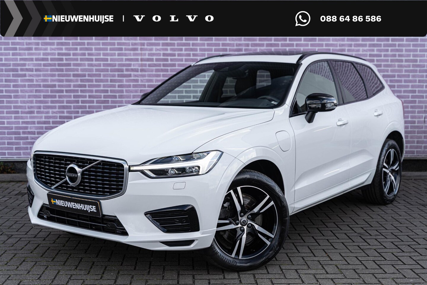 Volvo XC60 - T8 Twin Engine AWD R-Design | Navigatie | Schuif-/Kanteldak | Stoelverwarming | Adaptieve - AutoWereld.nl