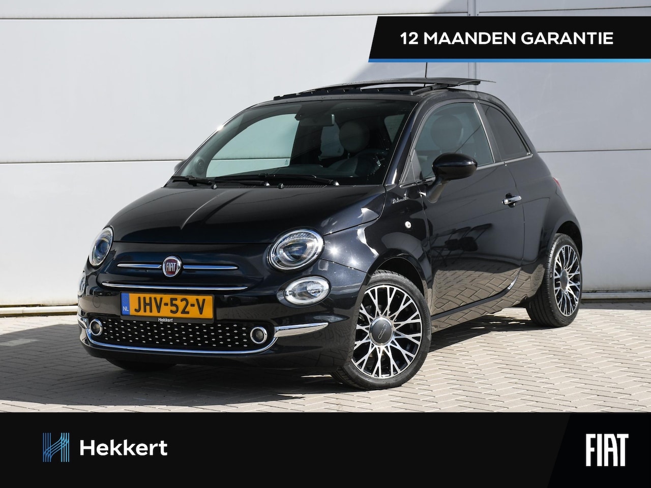 Fiat 500 - Sport 1.0 Hybrid 70pk PANO/SCHUIF-DAK | 15''LM | PDC ACHTER | NAVI | CRUISE.C | LEDER - AutoWereld.nl