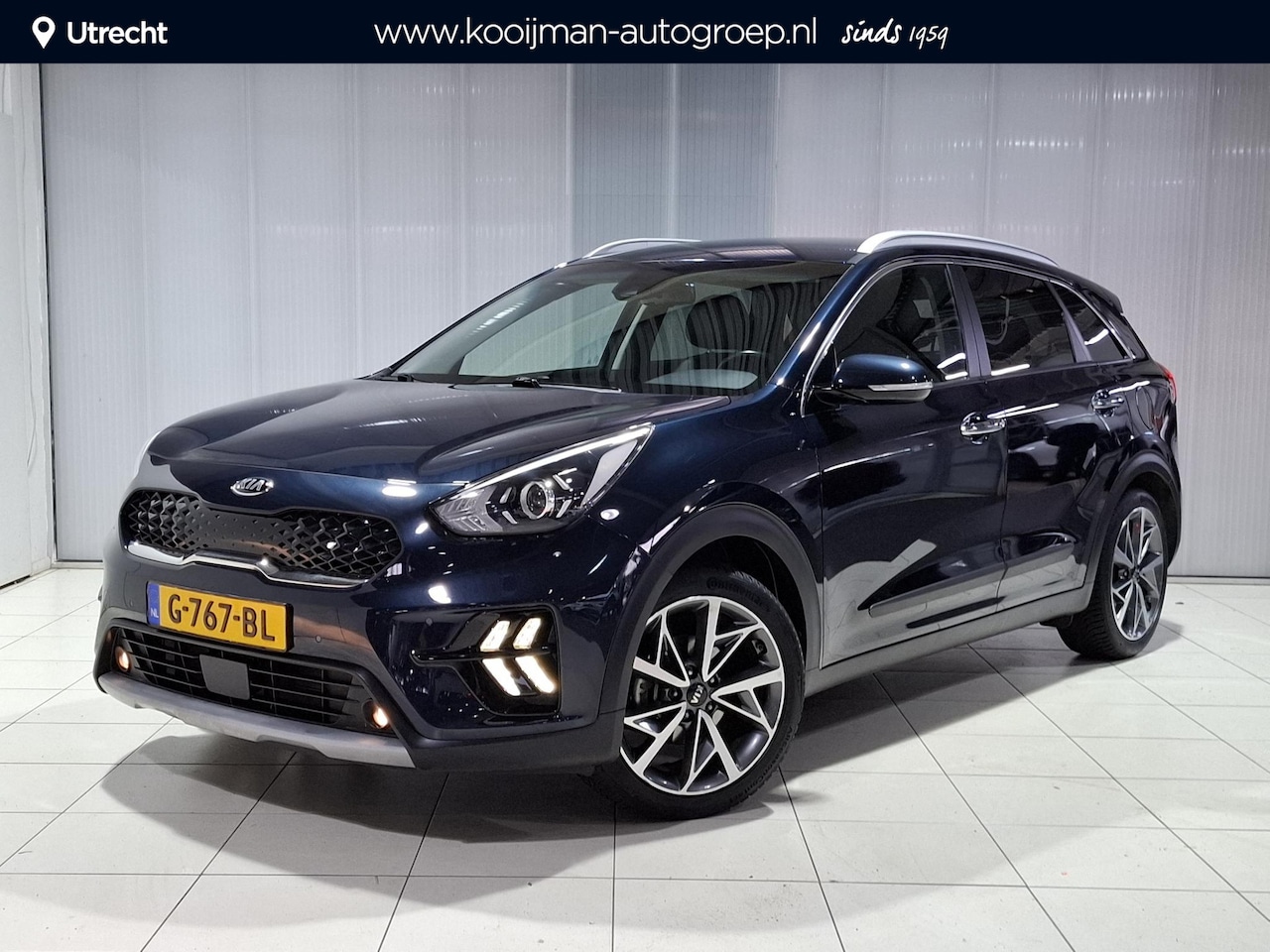Kia Niro - 1.6 GDi Hybrid DynamicPlusLine Trekhaak, Stoel en Stuur verwarming, Apple Carplay/Android - AutoWereld.nl