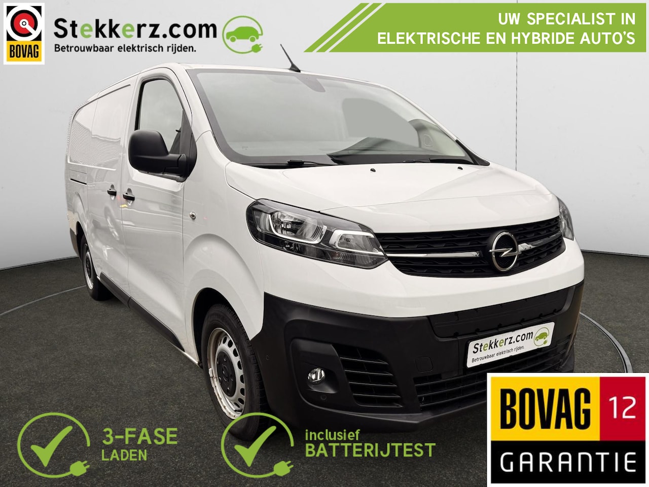 Opel Vivaro-e - 100 kW 75kWh Cargo L Elegance L3 | Dubbele schuifdeur, All-in prijs incl. 12 mnd BOVAG ga - AutoWereld.nl