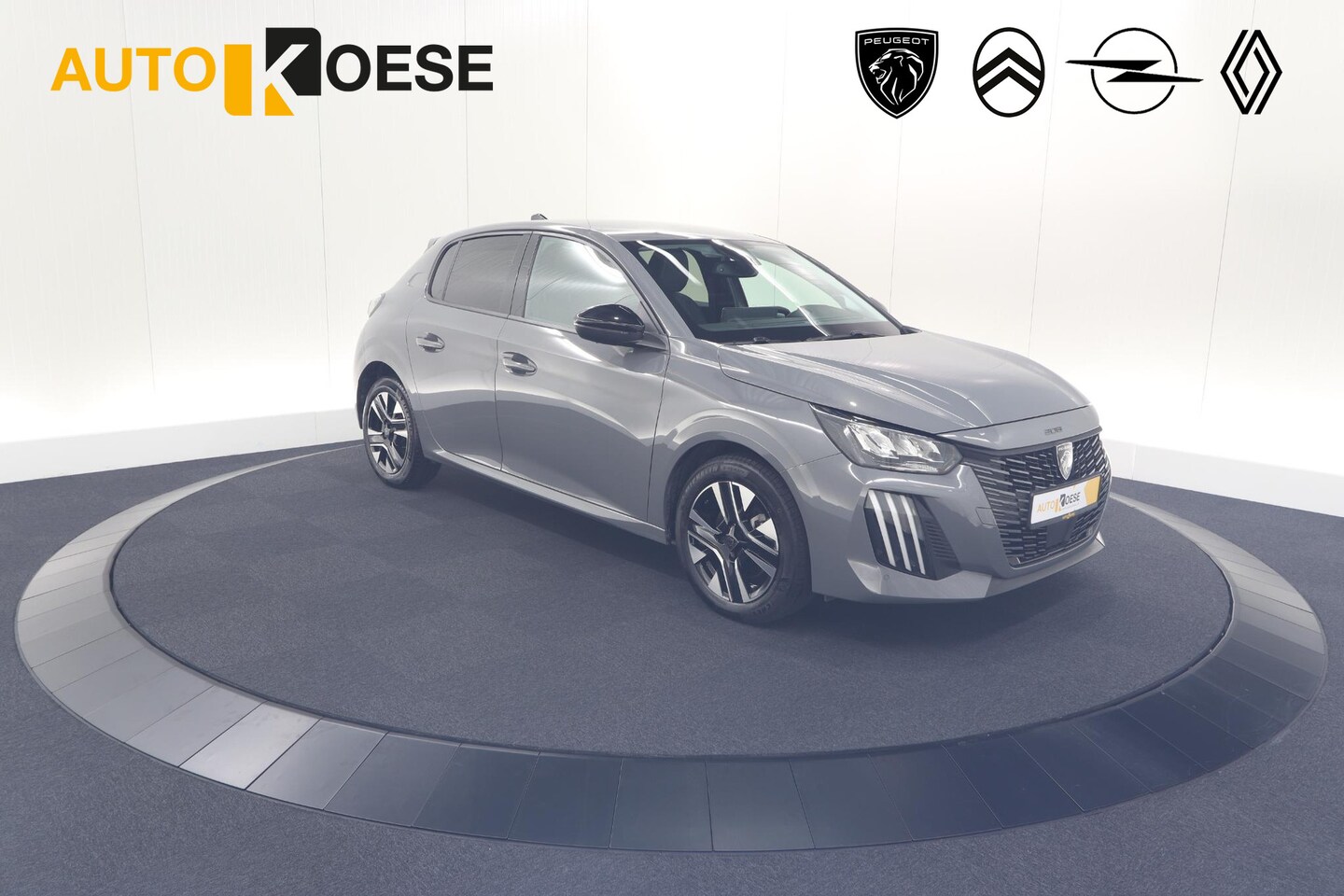 Peugeot 208 - PureTech 100 Allure | Gris Selenium | Apple Carplay | Parkeersensoren | Climate Control - AutoWereld.nl