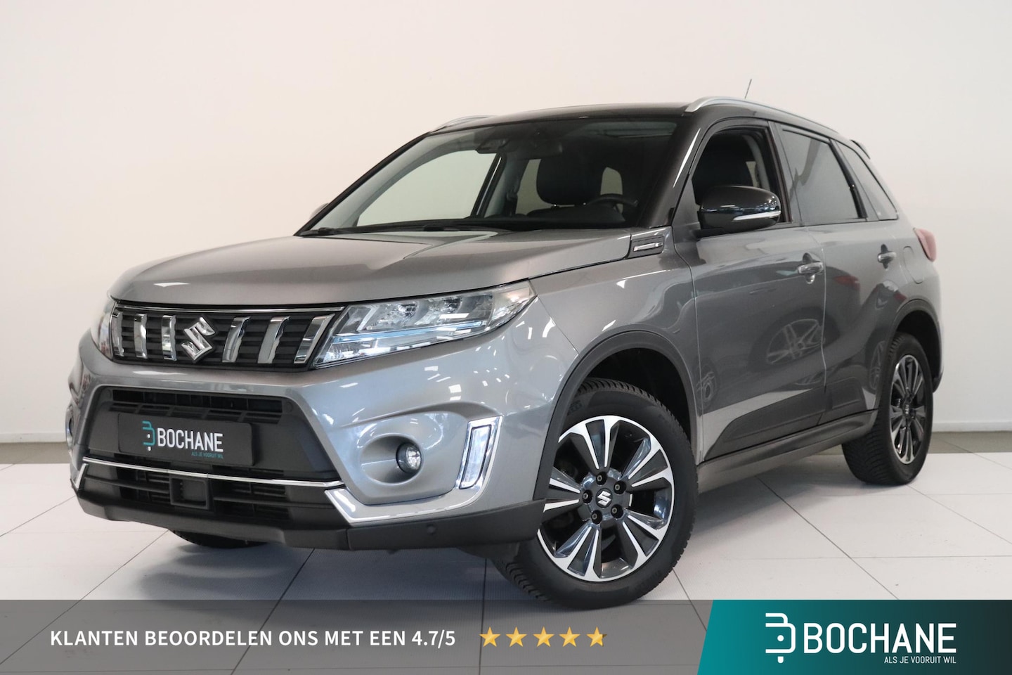 Suzuki Vitara - 1.4 Boosterjet Style Smart Hybrid | Panoramadak | Camera | Stoelverwarming | Adaptieve Cru - AutoWereld.nl