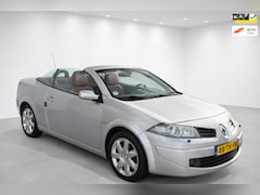 Renault Mégane coupé cabriolet - 2.0-16V Tech Line, Cabriolet, lichtmetaal, leder, airco, pdc, panoramadak, apk, inruil mog