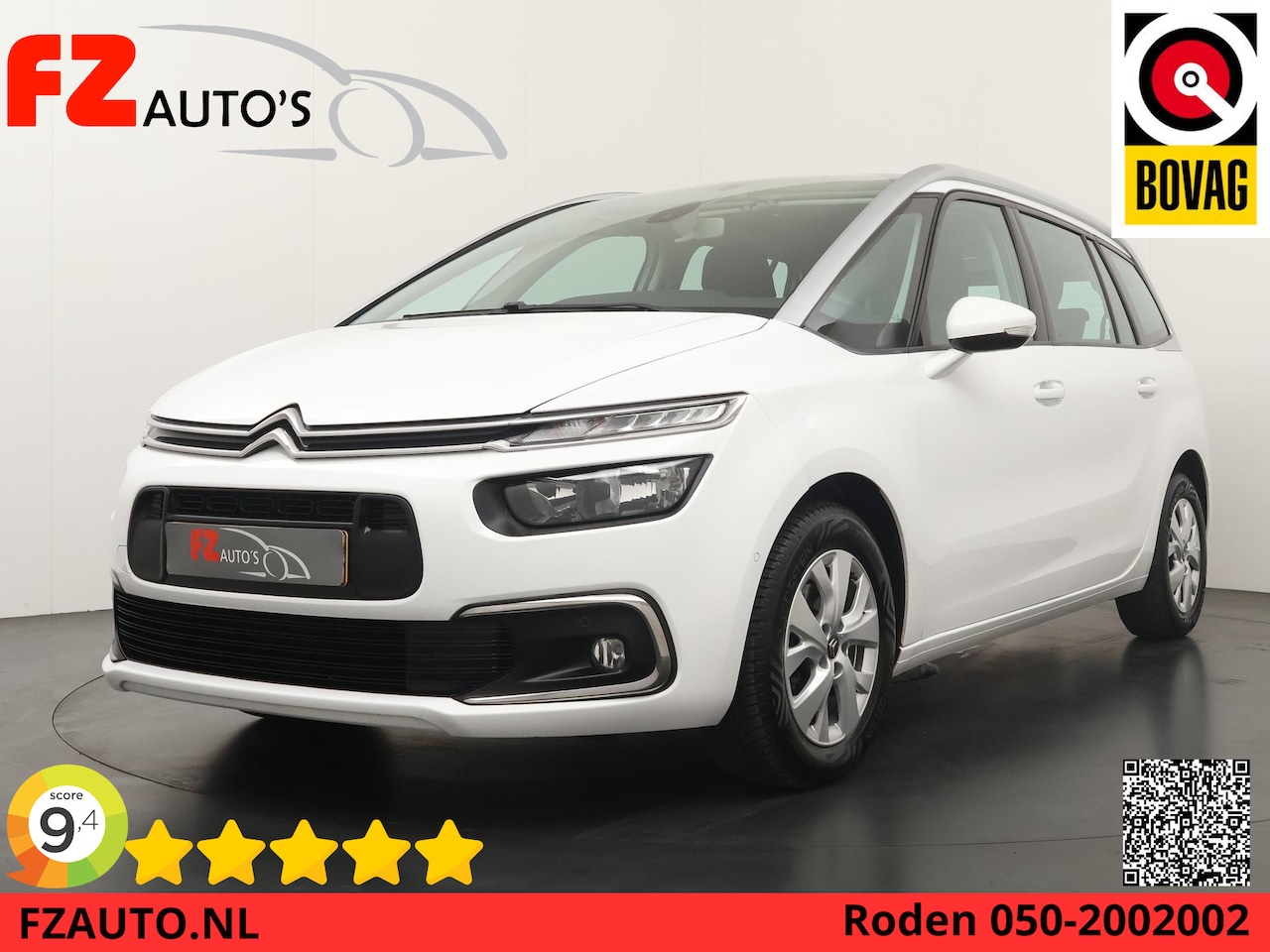 Citroën Grand C4 Picasso - 1.2 PureTech Business - 7 persoons - Navigatie - Climate Control - Trekhaak - AutoWereld.nl