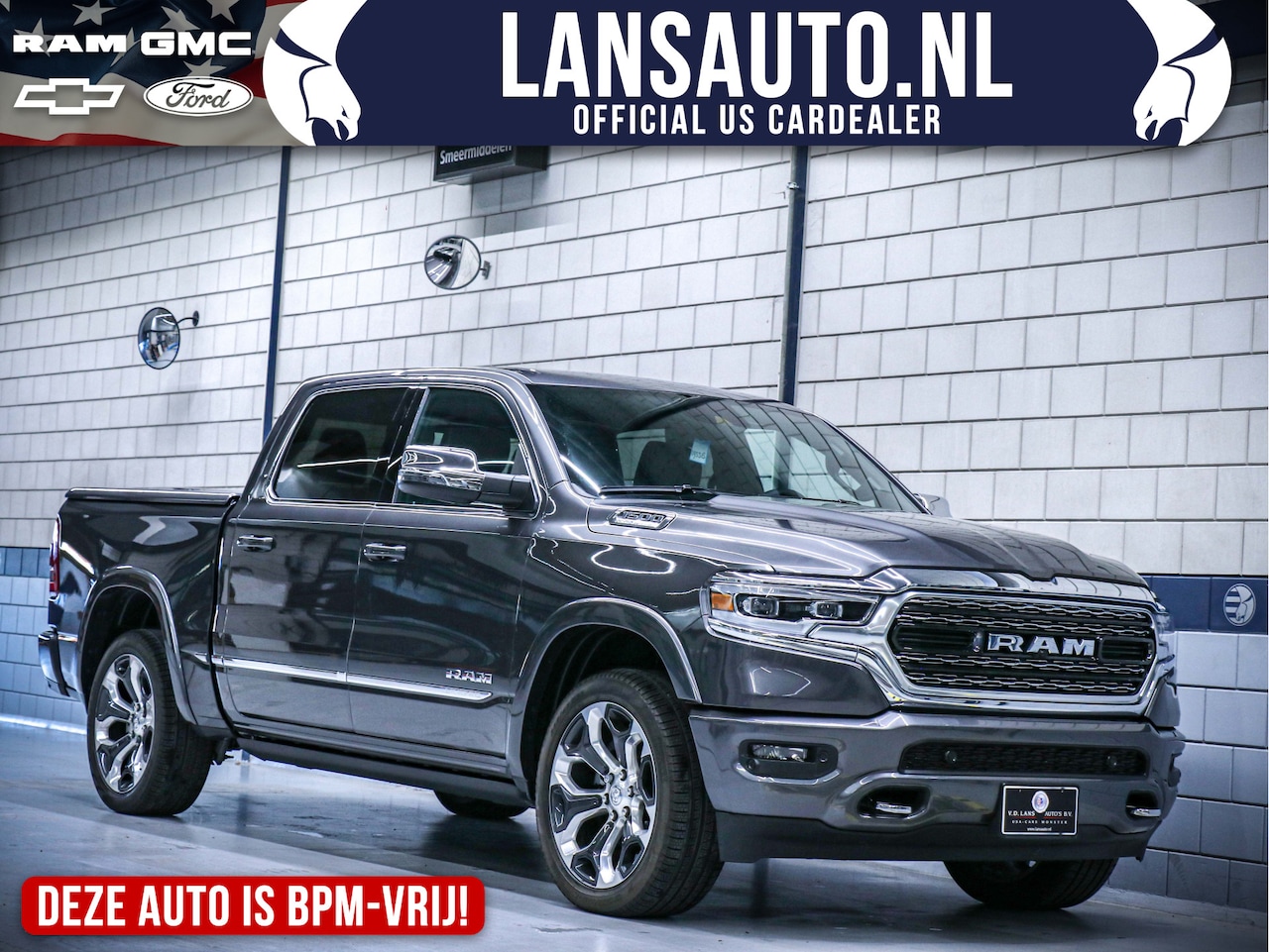 Dodge Ram 1500 - | Crew Cab Limited | Fully Loaded All-IN prijs BPM-vrij - AutoWereld.nl