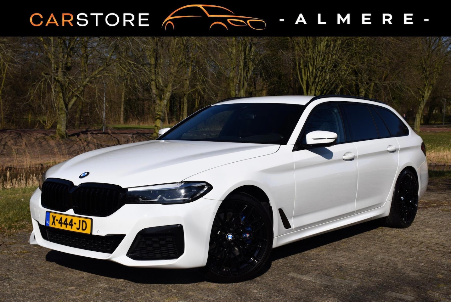 BMW 5-serie Touring - 530i High Executive*M-Pakket*Head-up*20"Inch*92Dkm*2021* - AutoWereld.nl