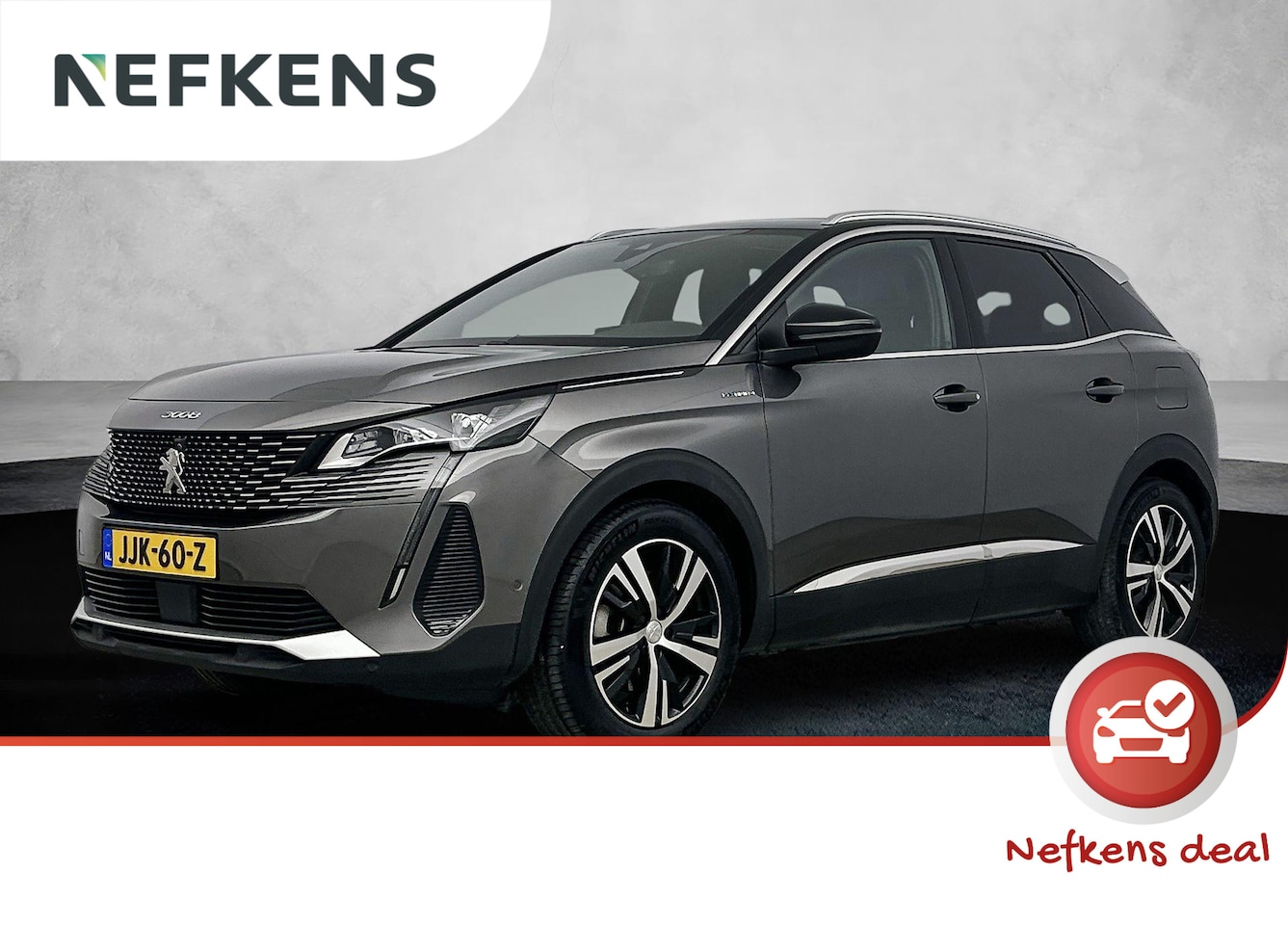Peugeot 3008 - SUV 1.6 HYbrid4 300 pk GT | Accu 99% | Panoramadak | Navigatie| Camera | Carplay | Led | - AutoWereld.nl