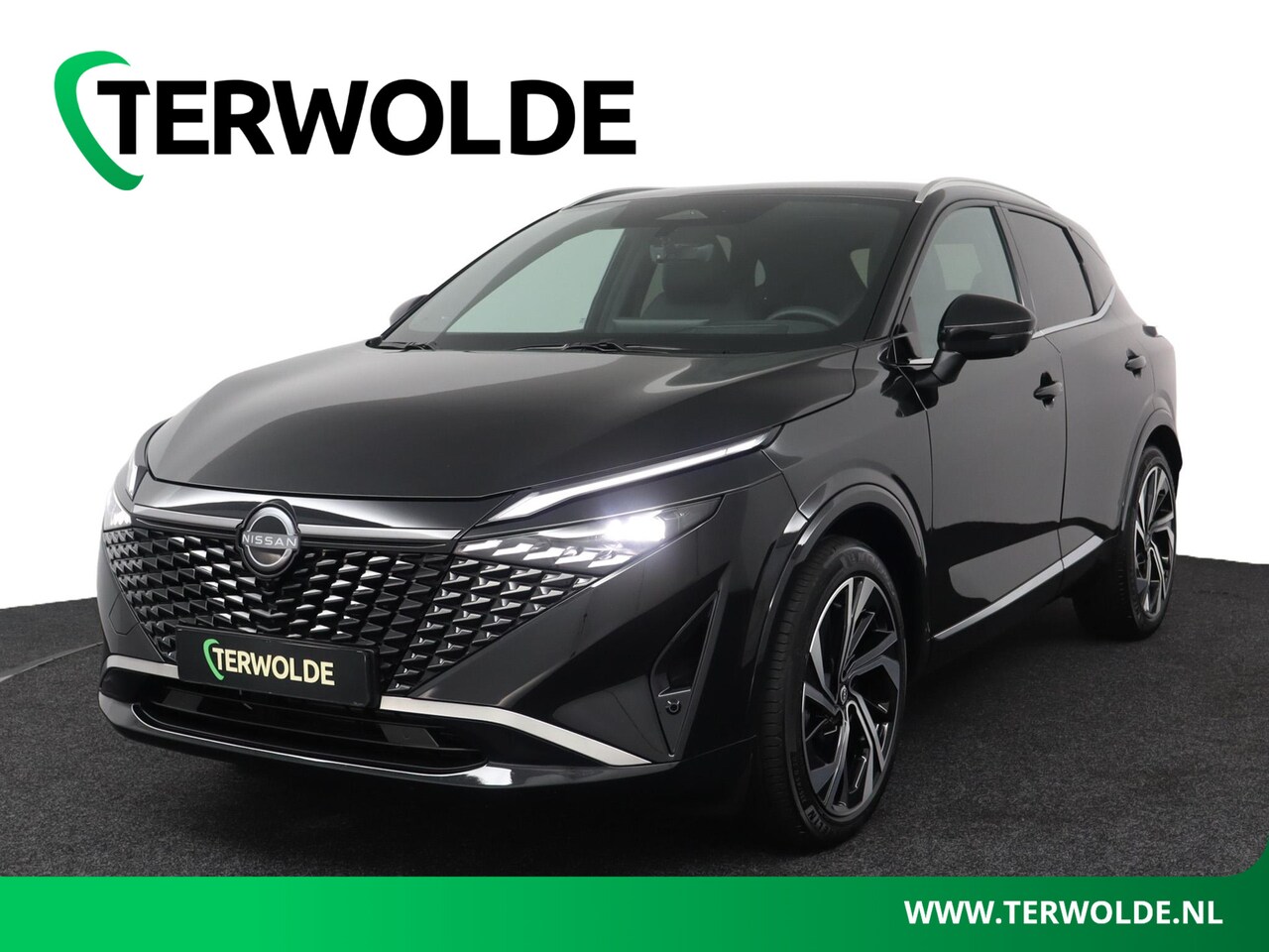 Nissan Qashqai - 1.3 MHEV Xtronic Tekna Plus | AUTOMAAT | Lederen Bekl. | Panoramadak | Head-Up | BOSE Audi - AutoWereld.nl