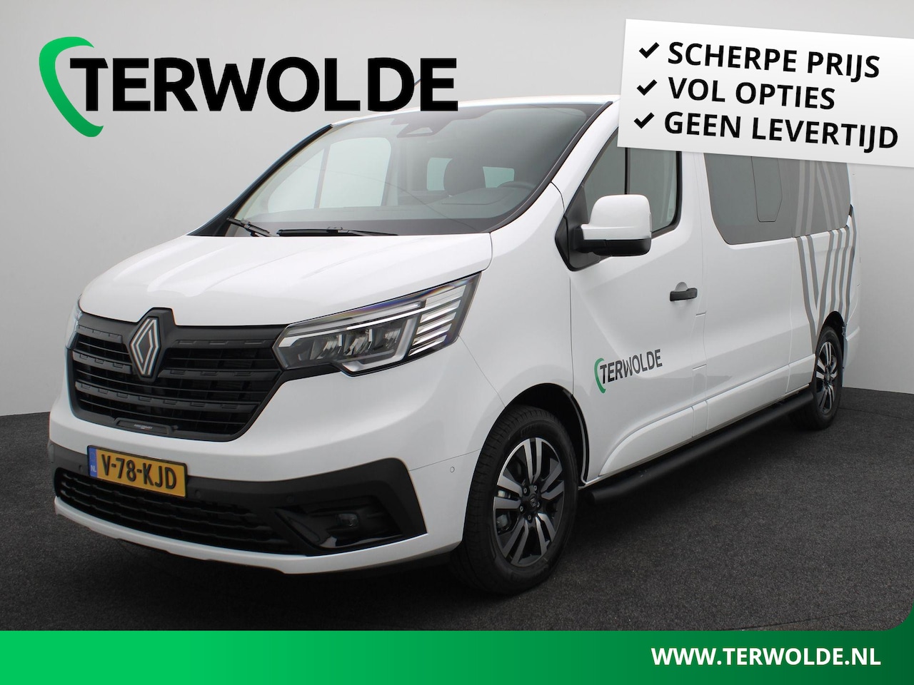 Renault Trafic - L2H1 T29 DC dCi 170 EDC Extra | AUTOMAAT | Dubbele Cabine | - AutoWereld.nl