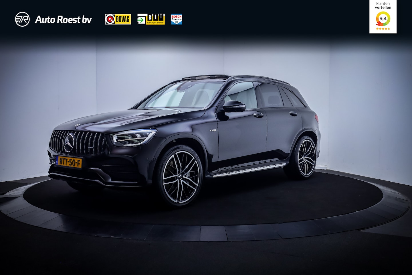Mercedes-Benz GLC-klasse - AMG 43 4MATIC Premium Plus PANO | CAM. | SCHAALST. | STOELVERW. | CARPLAY | KEYLESS | 21" - AutoWereld.nl