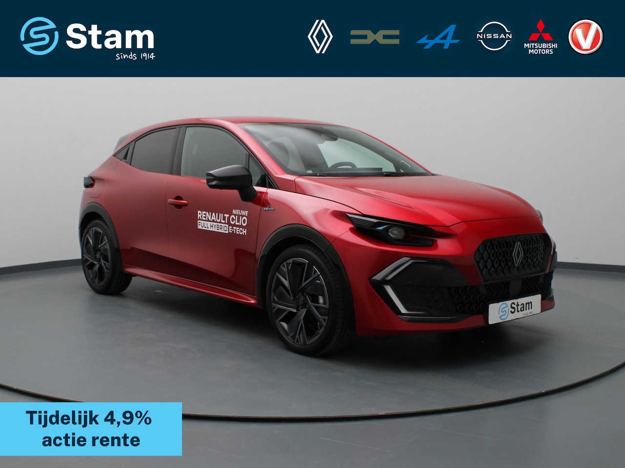 Renault Clio - 1.8 Hybrid 160pk esprit Alpine Harman Kardon | 360° Camera | Adapt. Cruise | Stoel-/stuurv - AutoWereld.nl