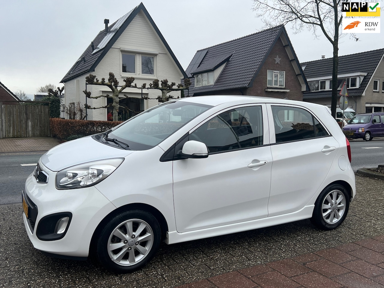 Kia Picanto - 1.2 CVVT ISG Plus Pack Exclusive 58.000 KM NAP - AutoWereld.nl