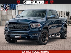 Dodge Ram Pick Up - SPORT | 5.7 V8 4x4 HEMI | PANORAMA DAK | GROOTSCHEM 12 INCH | LPG | Patriot Blue CREW CAB