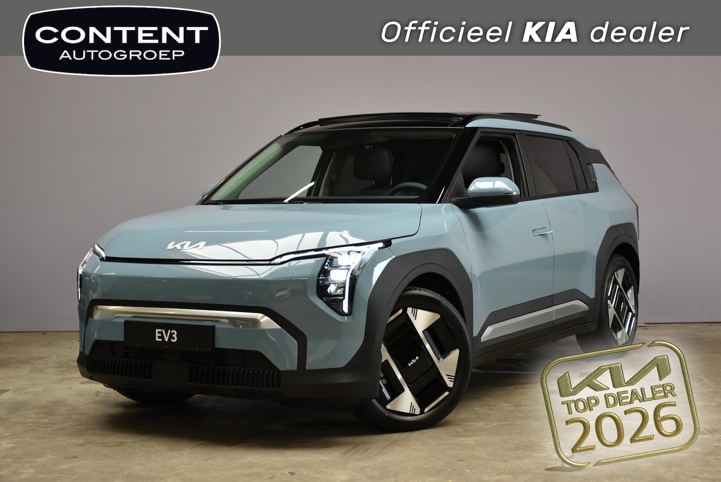 Kia EV3 - 81,4 kWh 204pk Plus Advanced NIEUW - SNEL LEVERBAAR - AutoWereld.nl